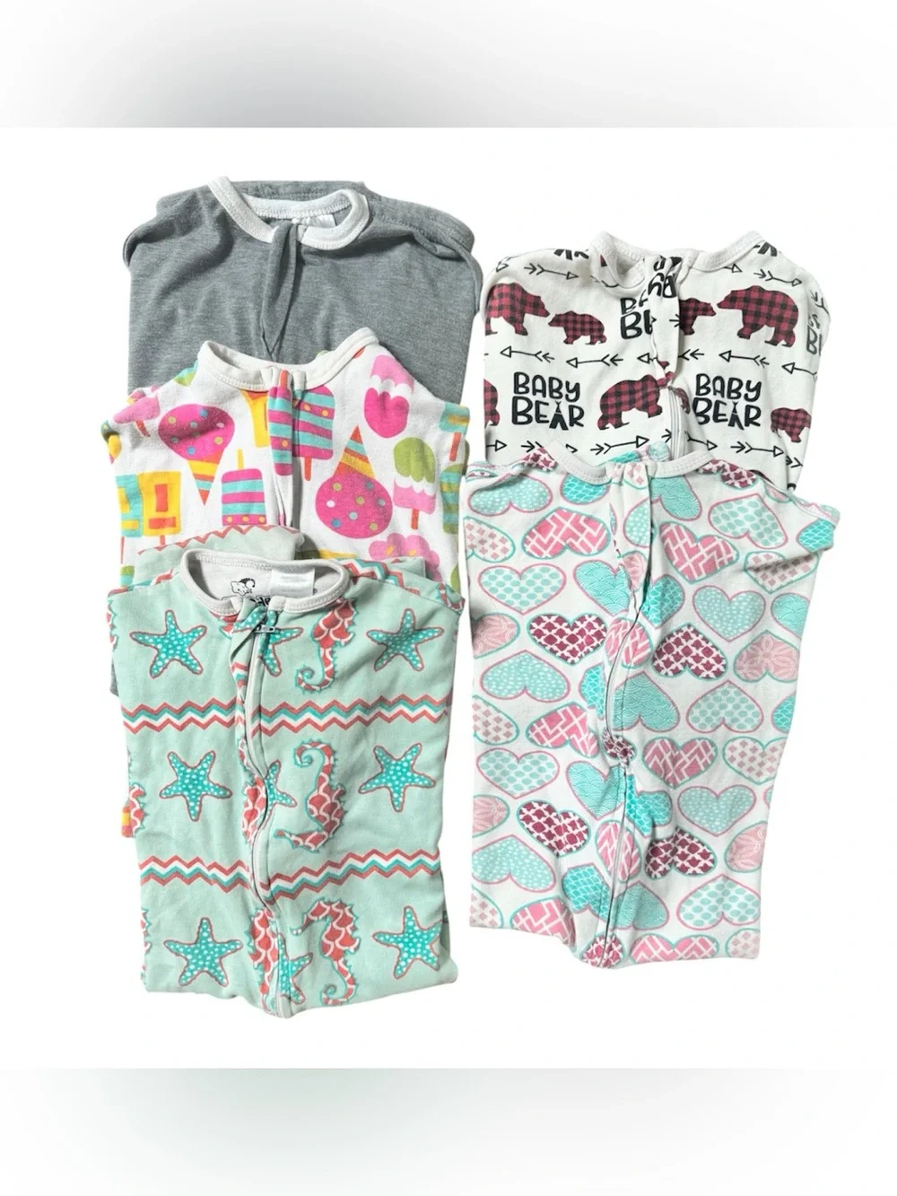 Sleeping Baby sleep sack Zipadee zip Swaddle Transition lot size Medium 6-12